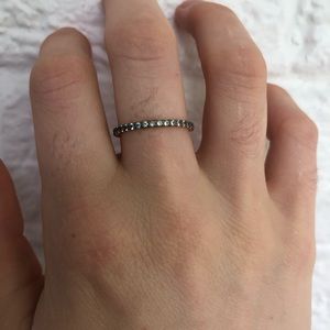 Swarovski Crystal Band, Size 7, missing two stones